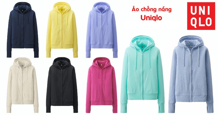 Bảng màu áo chống nắng Uniqlo cho chị em tham khảo khi có nhu cầu – Blog  thời trang chống nắng Hinlet